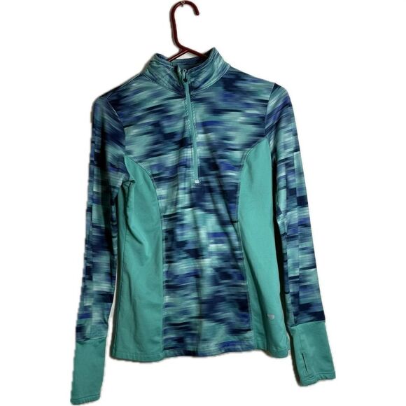 Youth size, small tie-dye, long sleeve pullover 1/4 zip track jacket - Picture 1 of 4
